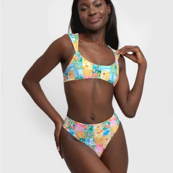 Blackbough Other - Ashley High Waist Reversible Bottoms- Love Bug NWOT